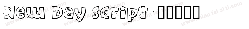 New Day Script字体转换